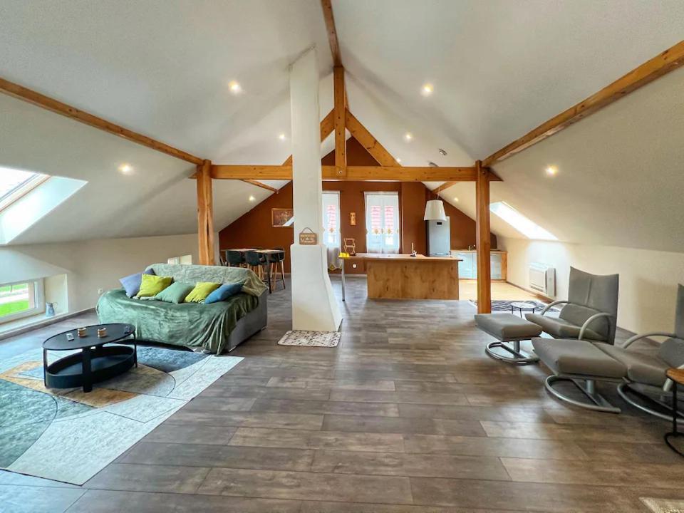 Loft Spacieux En Pleine Foret Bining Exterior foto